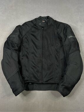 Joe Rocket Black Men's Mesh Performance Motorcycle Jacket